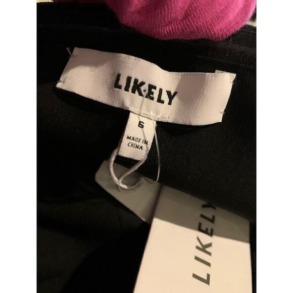 NWT Likely Marina Jumpsuit Romper Halter Neck Wide Leg Black Size 6 NWT - Picture 6 of 6